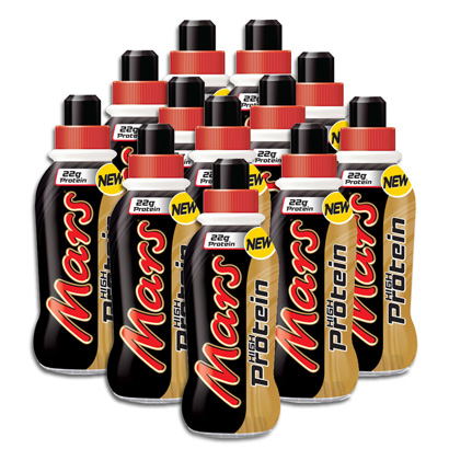 12x MARS High Protein Drink 376ml i gruppen Storköp hos Proteinbolaget.se (PB-7796)
