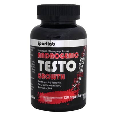 Sportlab Androgenic Testo Growth 120 Kapslar i gruppen Muskelökande / Testosteronhöjare hos Proteinbolaget.se (PB-8222)