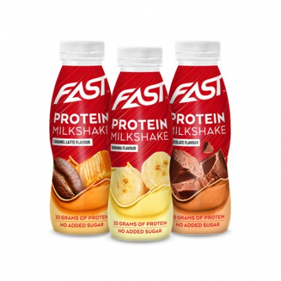 12x FAST Protein Milkshake 250ml i gruppen Storköp hos Proteinbolaget.se (PB-8822)