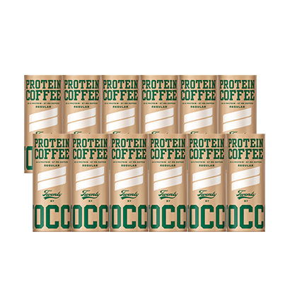 12 x Twenty by NOCCO Protein Coffee 235 ml i gruppen Storköp hos Proteinbolaget.se (PB-9346)