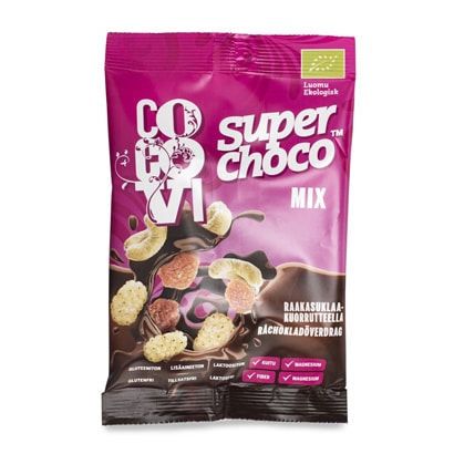 CocoVi SuperChoco Mix, 60g i gruppen Livsmedel / Snacks & Tilltugg hos Proteinbolaget.se (PB-9423)
