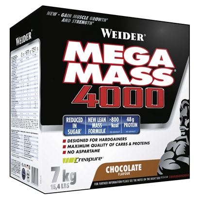 Weider Mega Mass 4000 i gruppen Gainer hos Proteinbolaget.se (PB-9528)