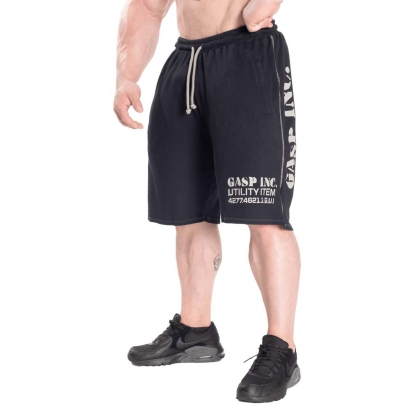 Gasp Thermal Shorts Asphalt i gruppen Träningskläder / För honom / Shorts hos Proteinbolaget.se (PB-9631)