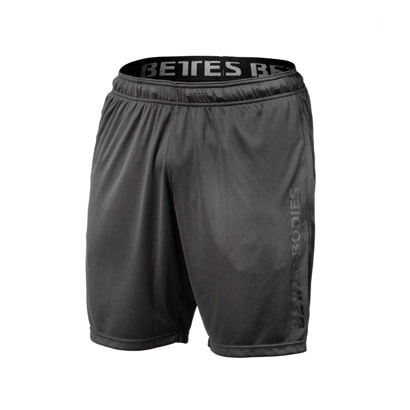 Better Bodies Loose Function Shorts, Dark Grey i gruppen Träningskläder / För honom / Shorts hos Proteinbolaget.se (PB-9832)