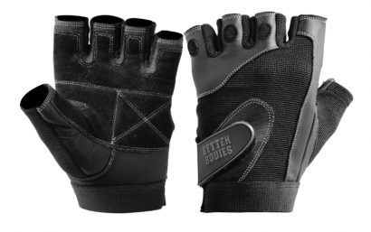 Better Bodies Pro Lifting Gloves Black i gruppen Träningstillbehör / Träningshandskar hos Proteinbolaget.se (PB-9851)