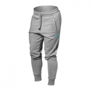 Better Bodies Jogger Sweat Pants, Grey Melange