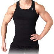 Dcore Bodydesigned Ribsinglet - Svart