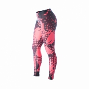 Dcore Pixel Tights Svart/Röd