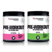 2 x Nutramino +Pro Pre-Workout Powder