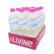 12 x Livine Caffeinated Water 500 ml