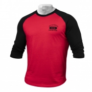Better Bodies Mens Baseball Tee Bright Red