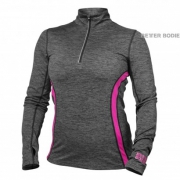 Better Bodies Performance Mid L/S Graphite Pink