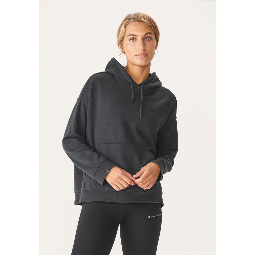 Röhnisch Essential Hoodie Black