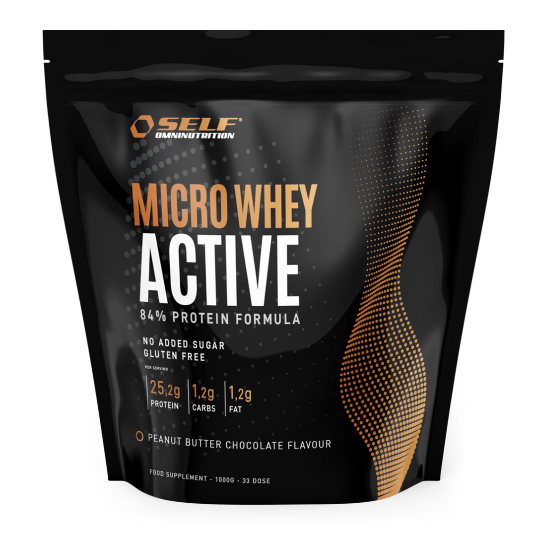 Self Omninutrition Micro Whey Active 1 Kg Peanutbutter Chocolate
