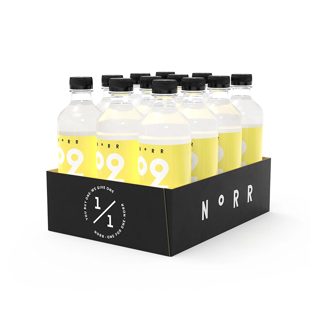 12 x NoRR Rehydration Drink 50cl Lemon/Elderflower