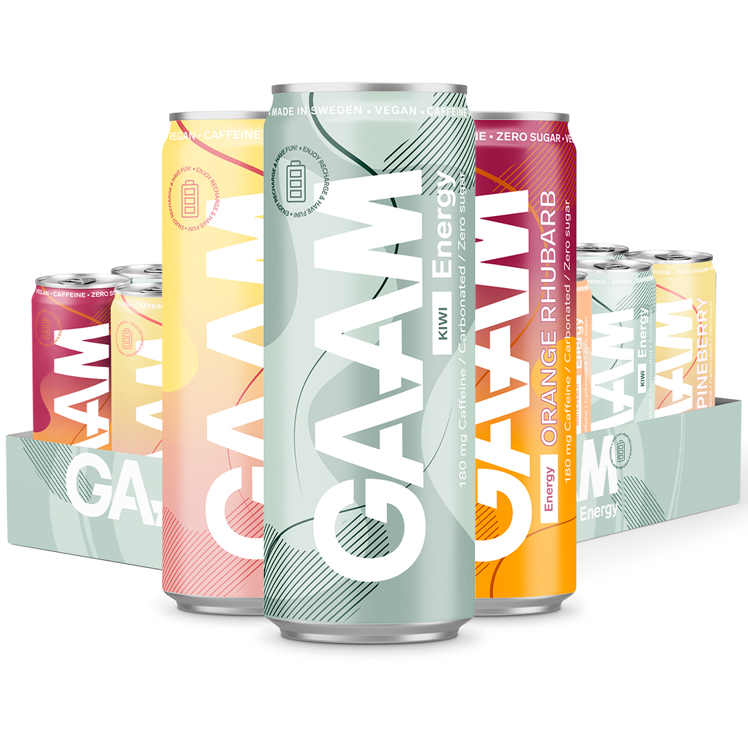 24 x GAAM Energy 330 ml Mixflak