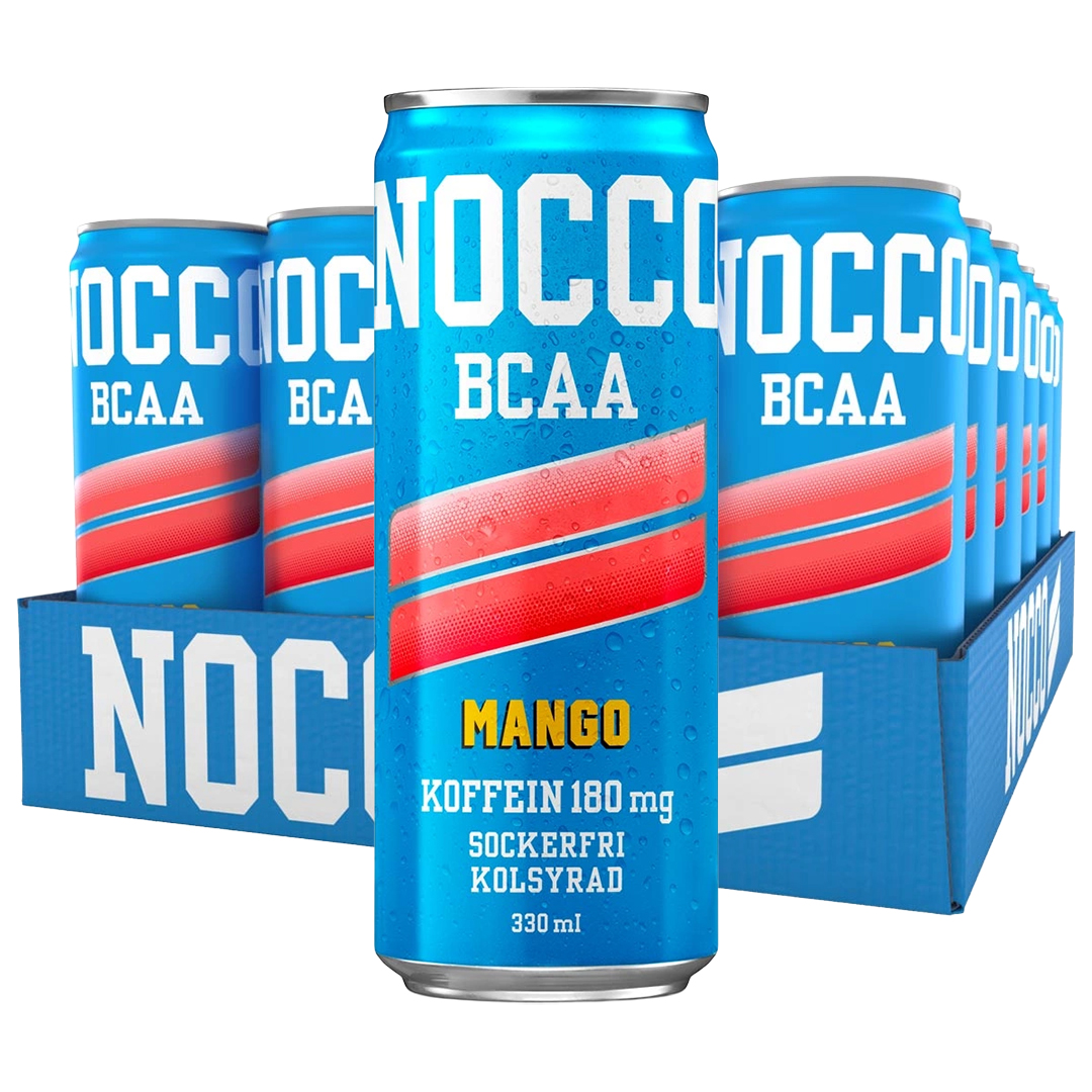 24 x NOCCO BCAA 330 ml Mango