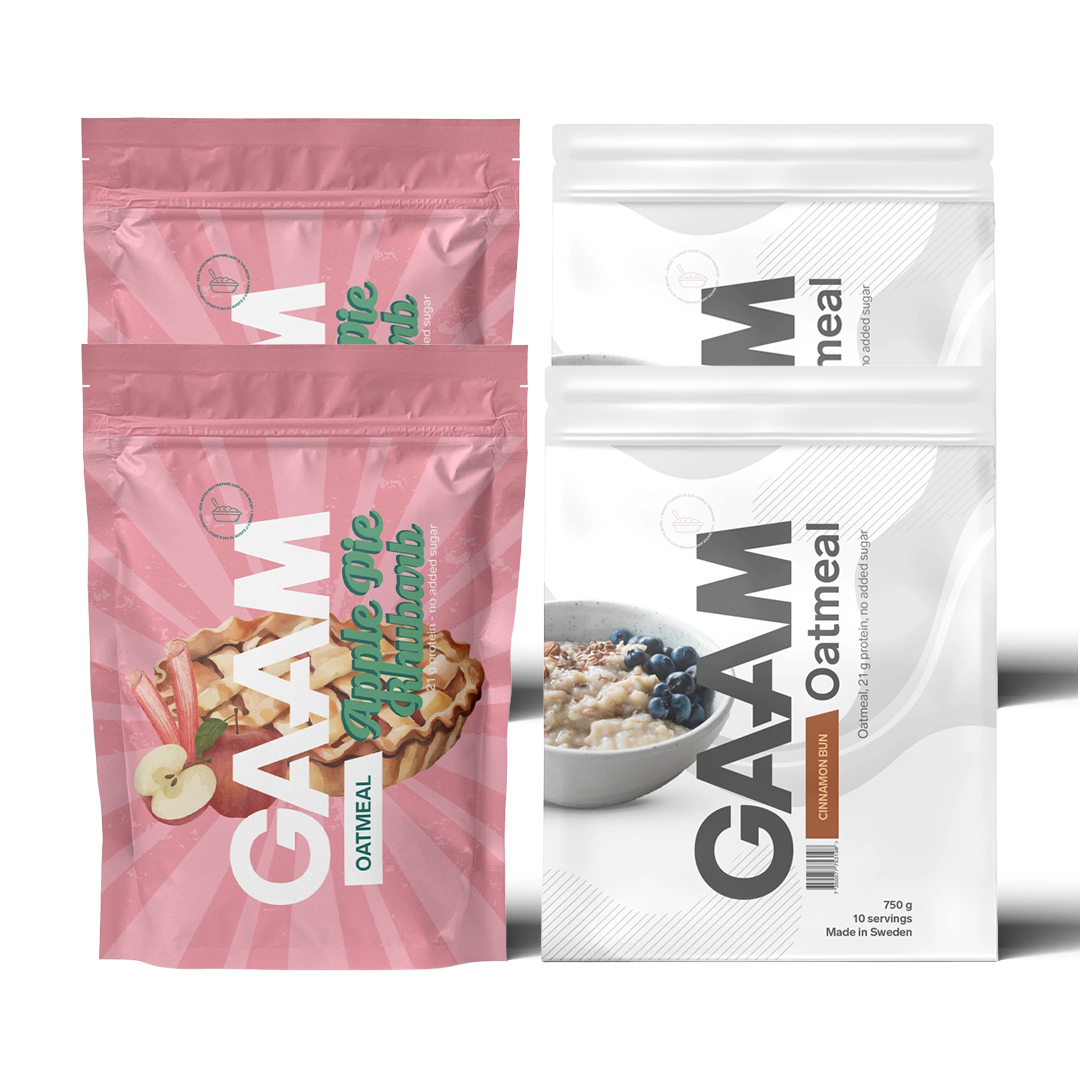 4 x GAAM Oatmeal 750 g