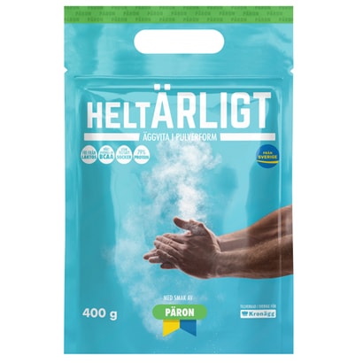 HeltÄrligt Äggvitepulver 400 g Äggprotein