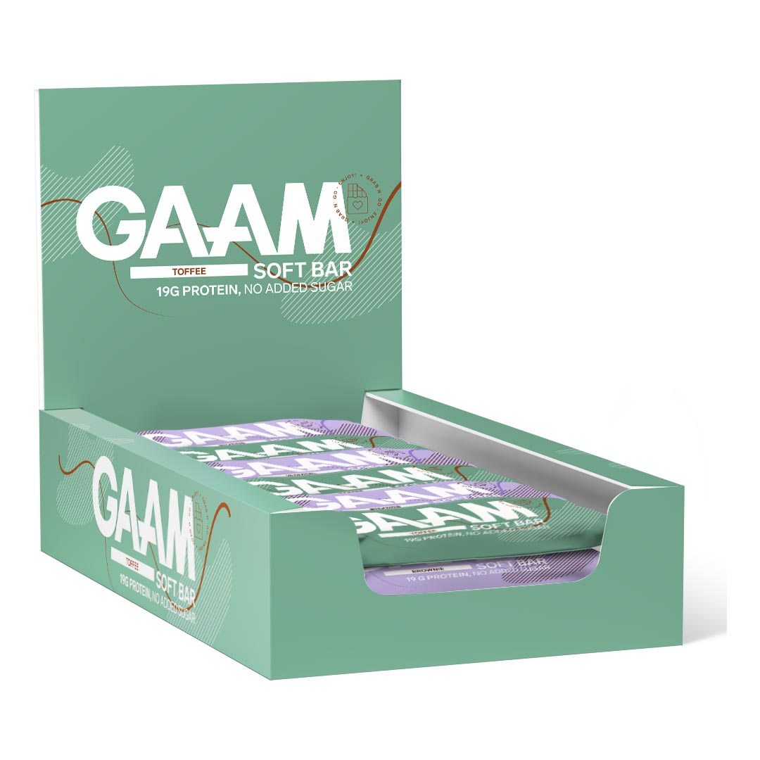 12 x GAAM Soft Bar 55 g Mixlåda