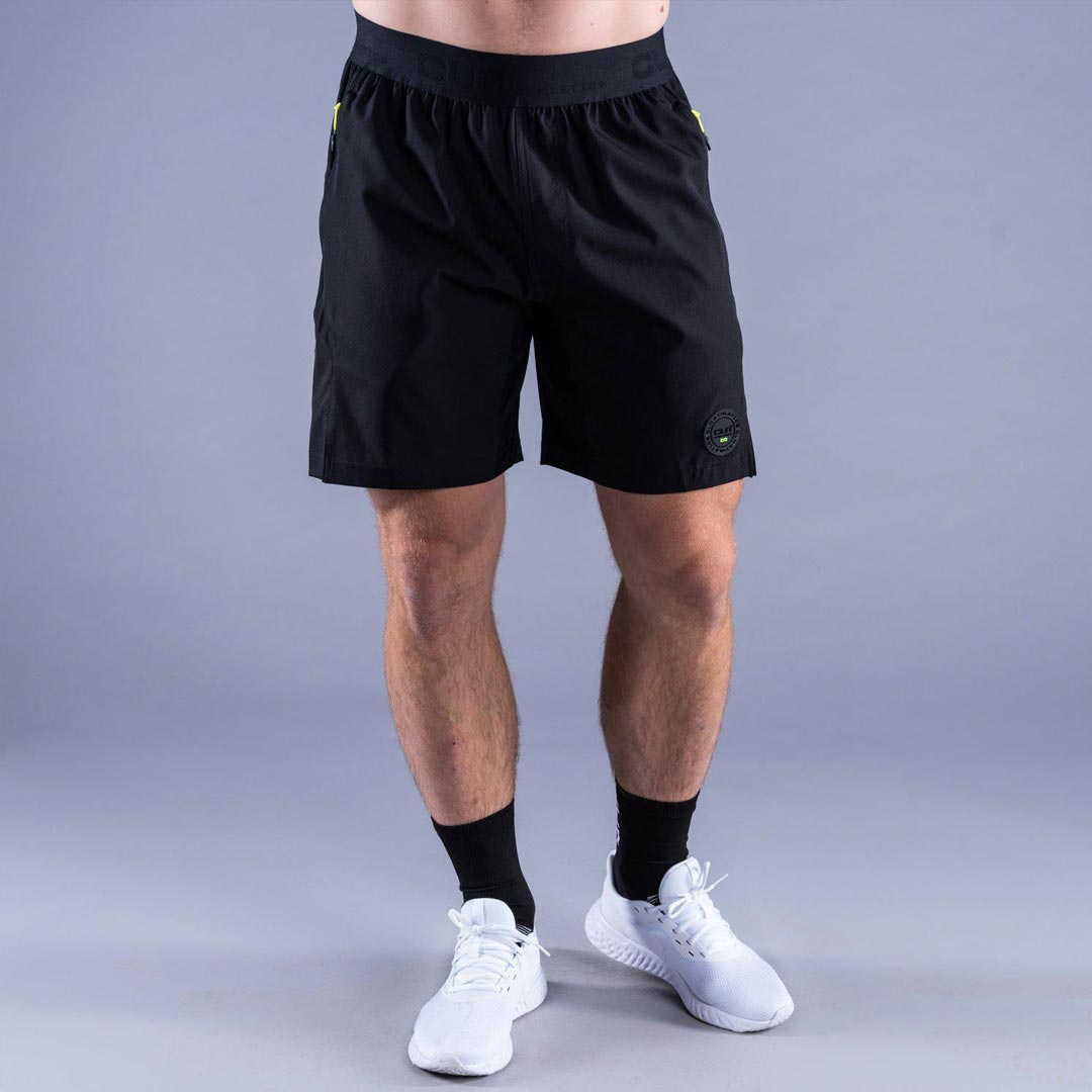 CLN Energy Stretch Shorts Black