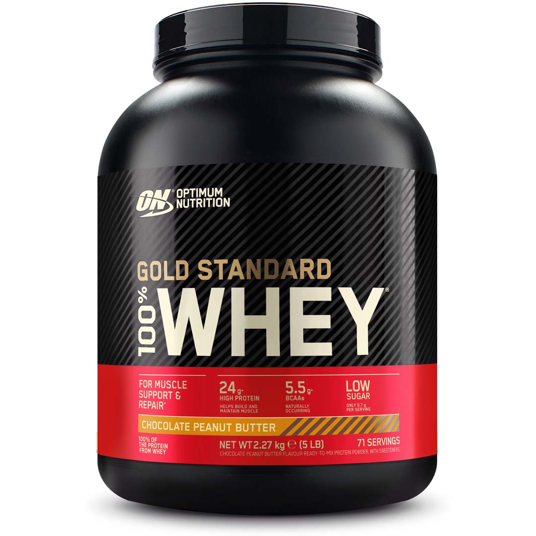 Optimum Nutrition 100% Whey Gold Standard, 2,27 kg