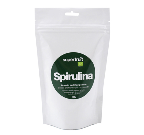 Superfruit Spirulina pulver EKO 200 g