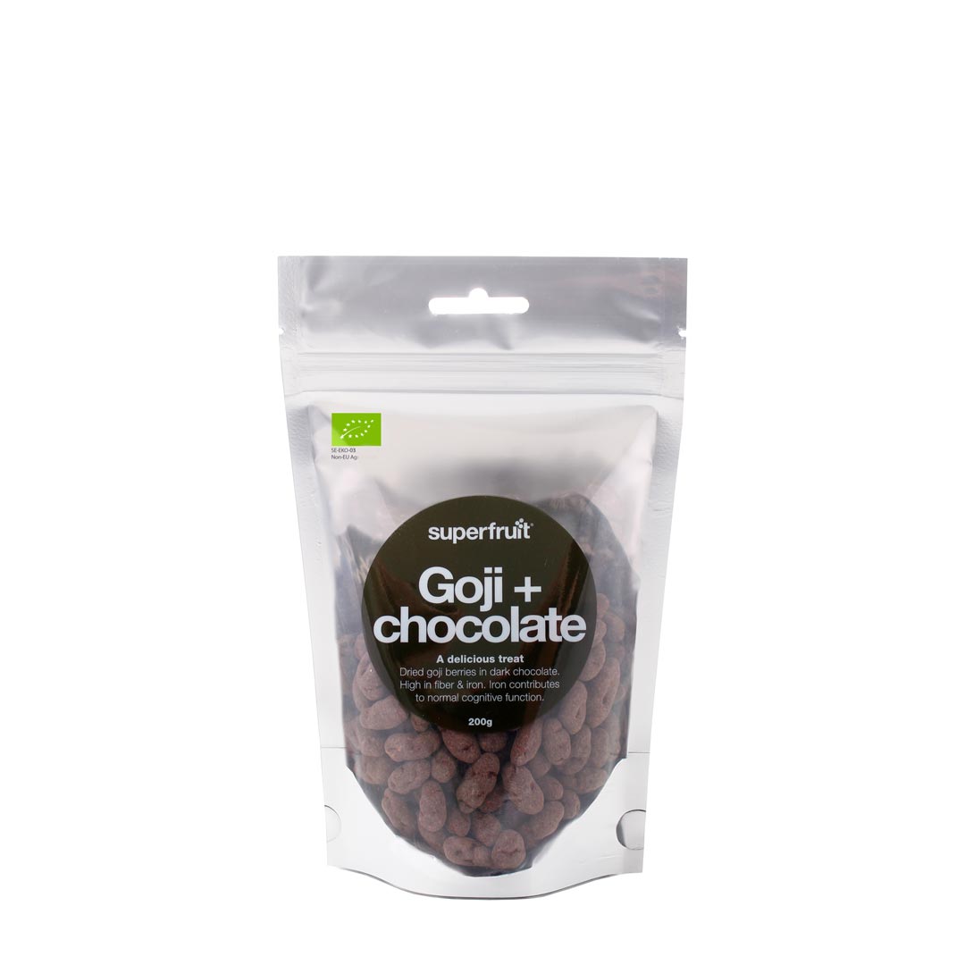 Superfruit EKO Goji Berries + Chocolate 200 g