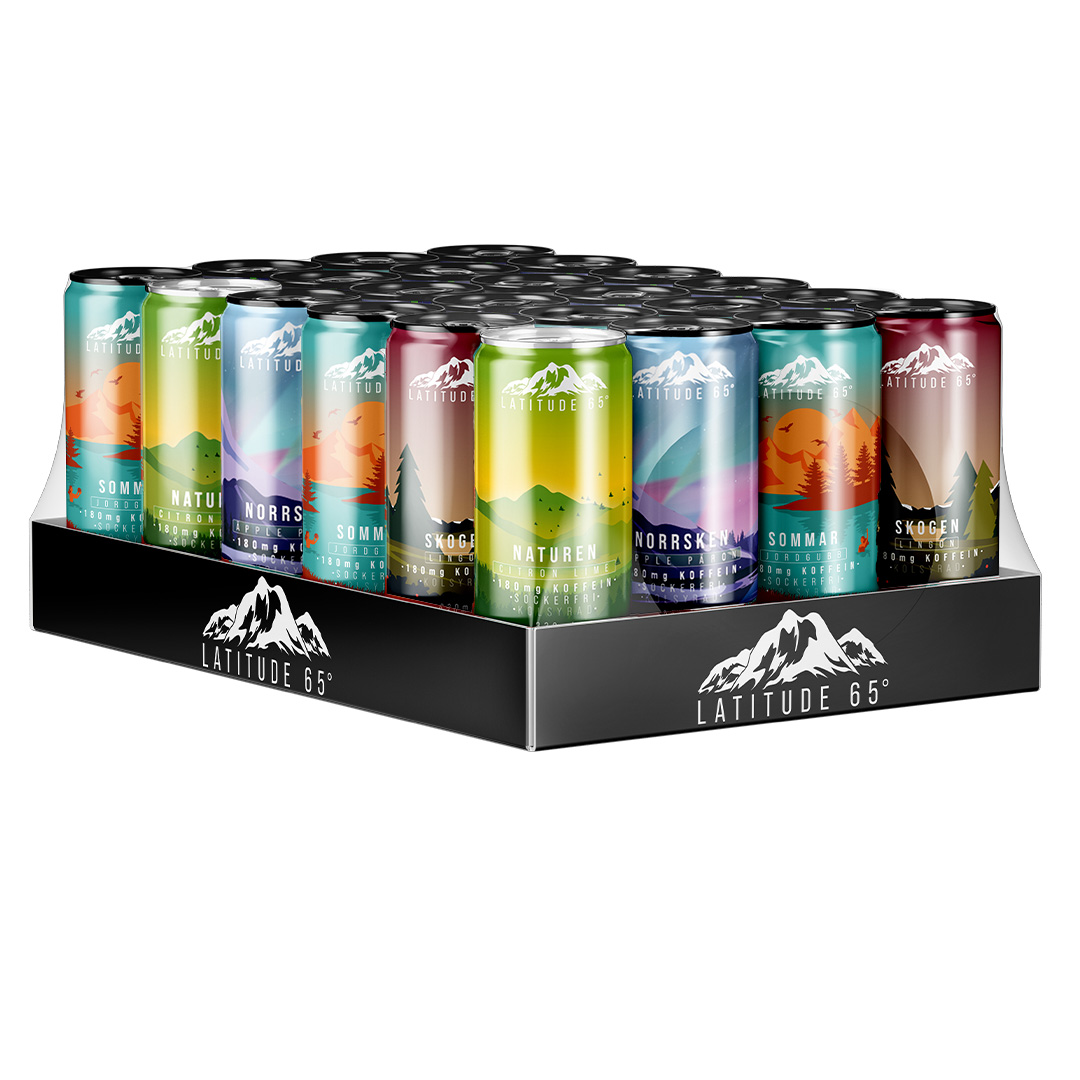 24 x Latitude 65 330 ml