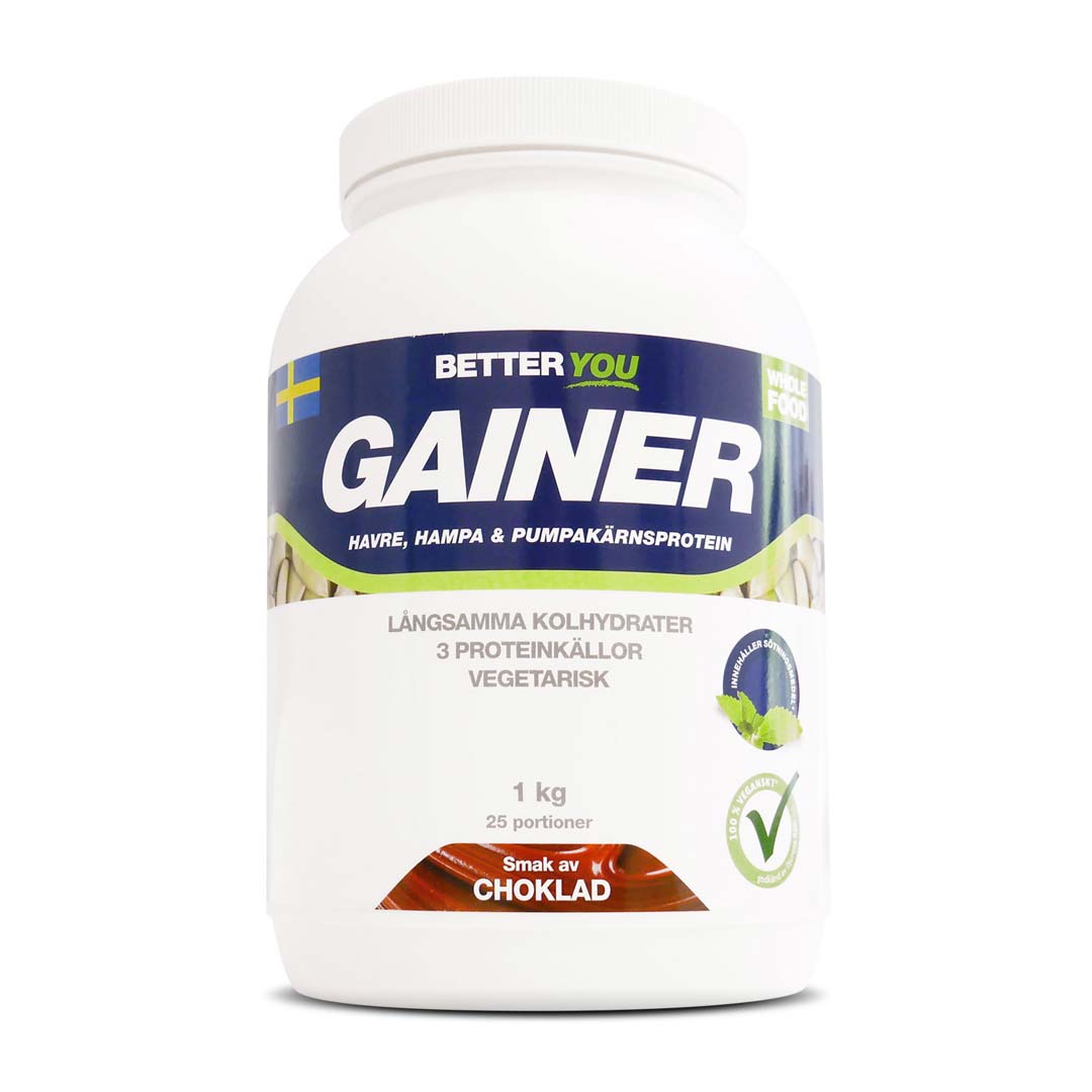 Better You Whole Food Gainer 1 Kg Choklad