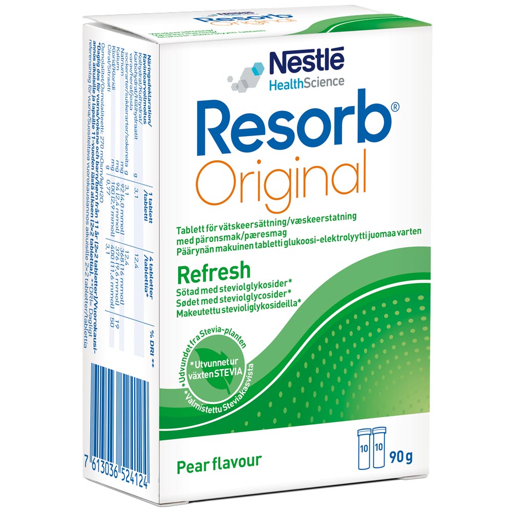 Resorb Original Brustabletter 20 st Päron