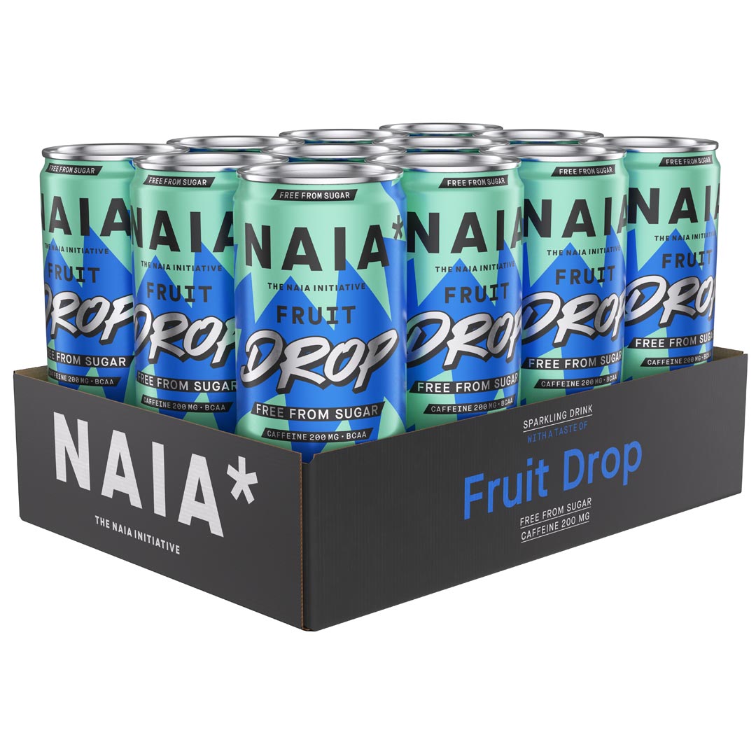 12 x NAIA* Energy BCAA 330 ml Fruit Drop