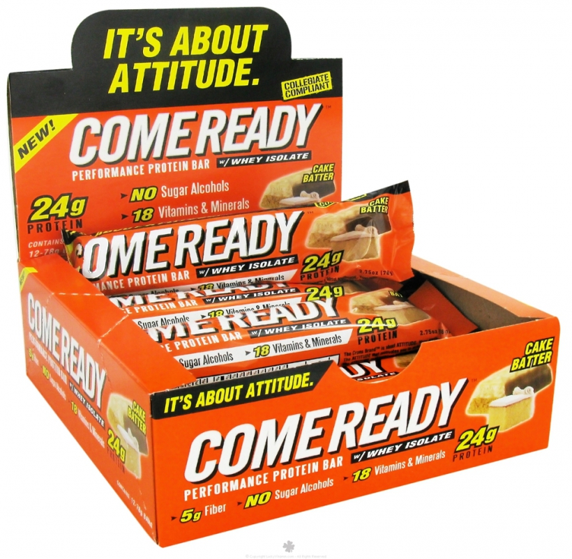 12 x Come Ready Nutrition Performance Protein Bar 76g