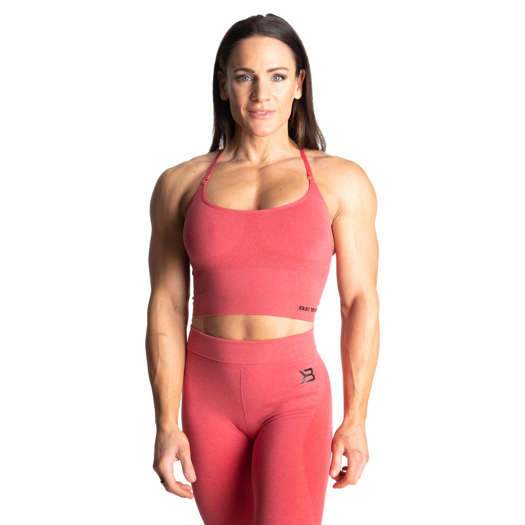 Better Bodies Astoria Seamless Bra Chilli Red Melange