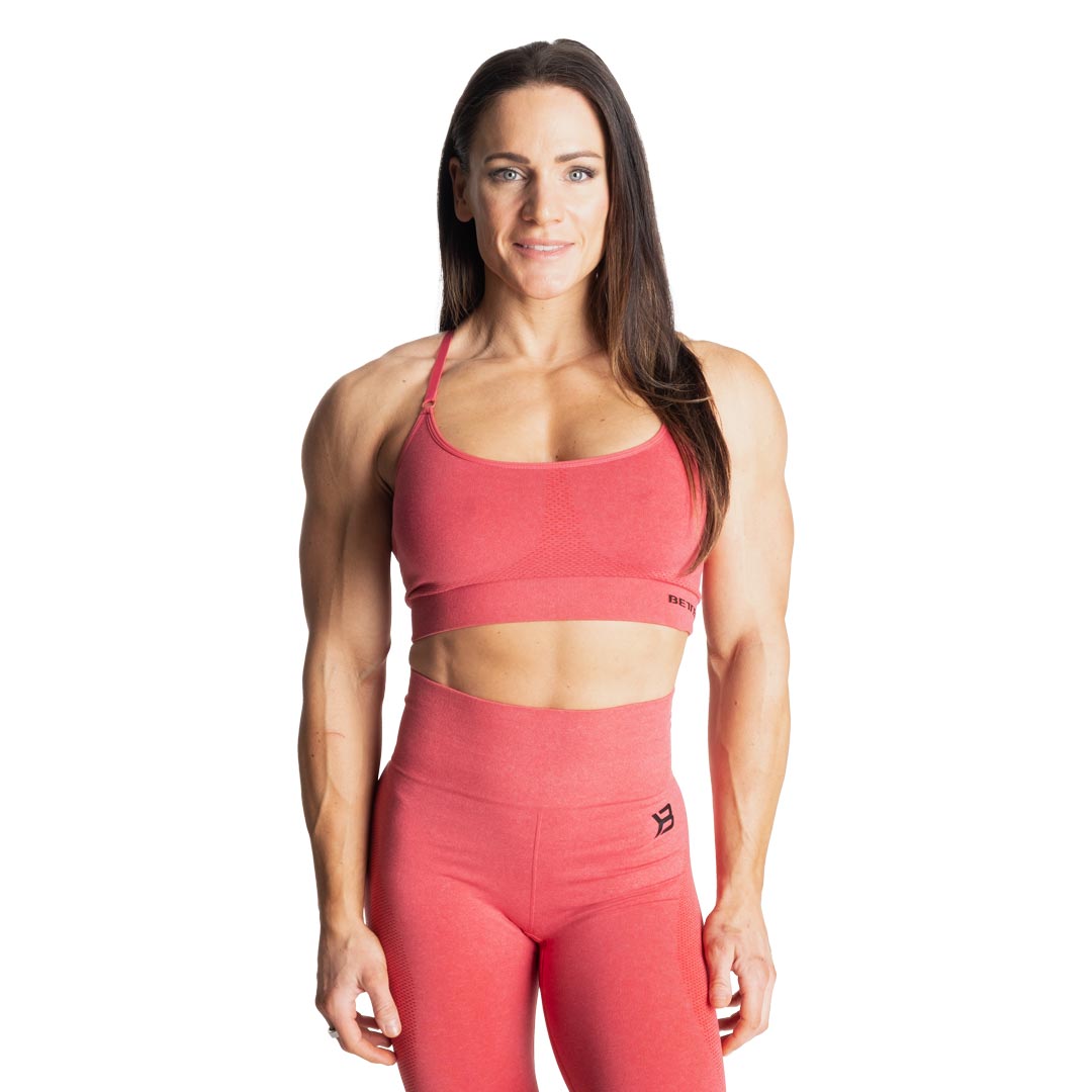 Better Bodies Astoria Seamless Short Bra Chilli Red Melange
