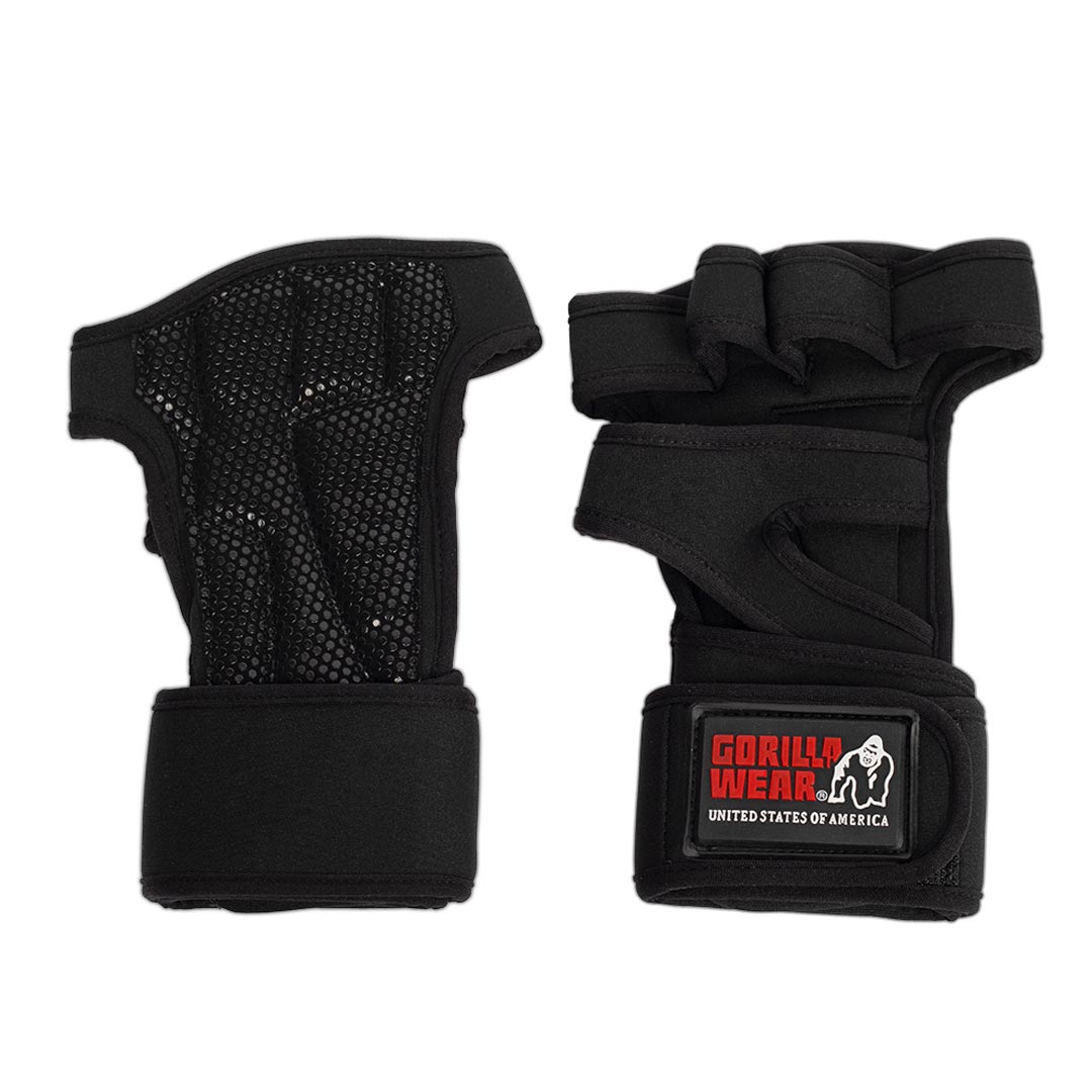 Gorilla Wear Yuma Weightlifting Workout Gloves Black M