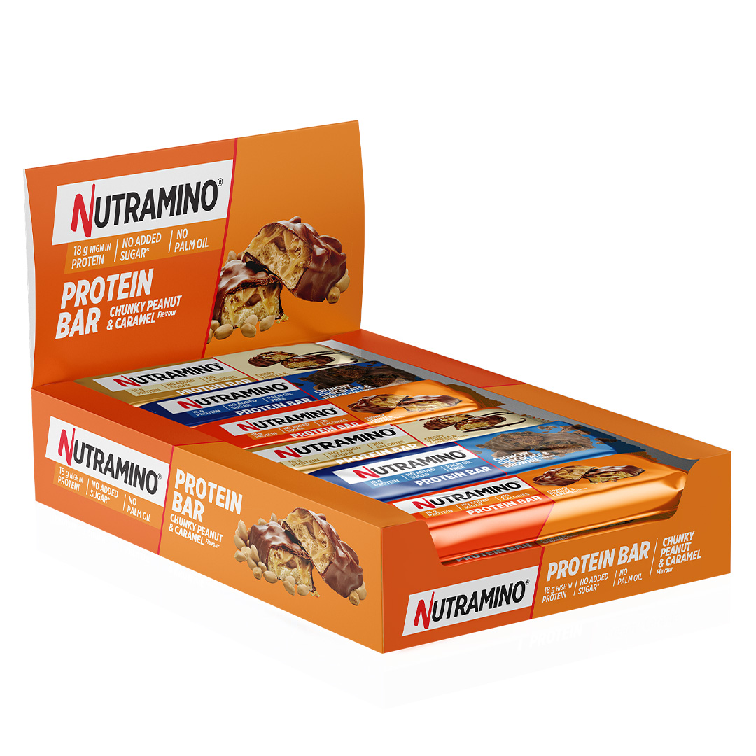 12 x Nutramino Protein Bar 55 g Mixlåda