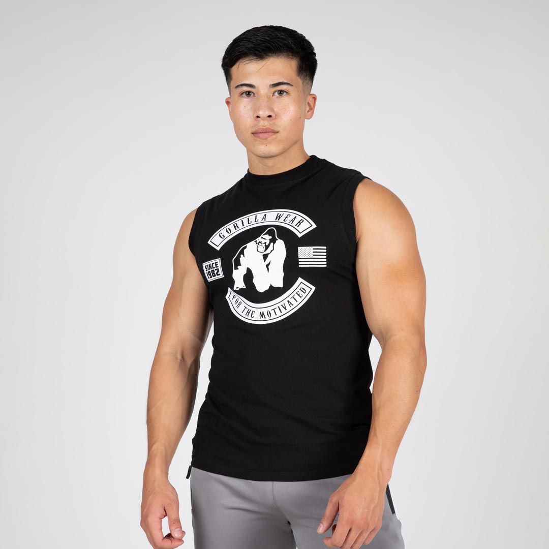 Gorilla Wear Tulsa Tank Top Black