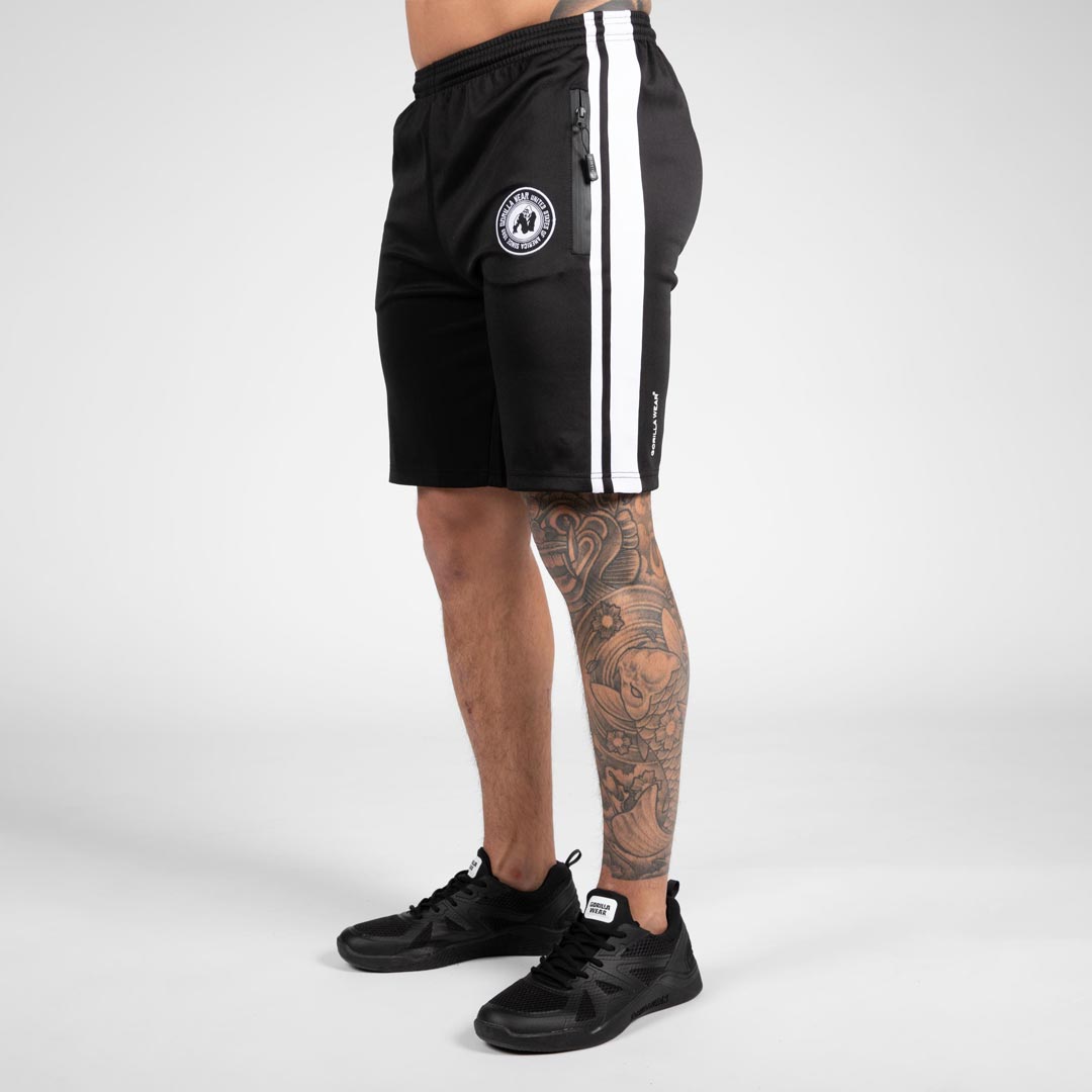 Gorilla Wear Stratford Track Shorts Black