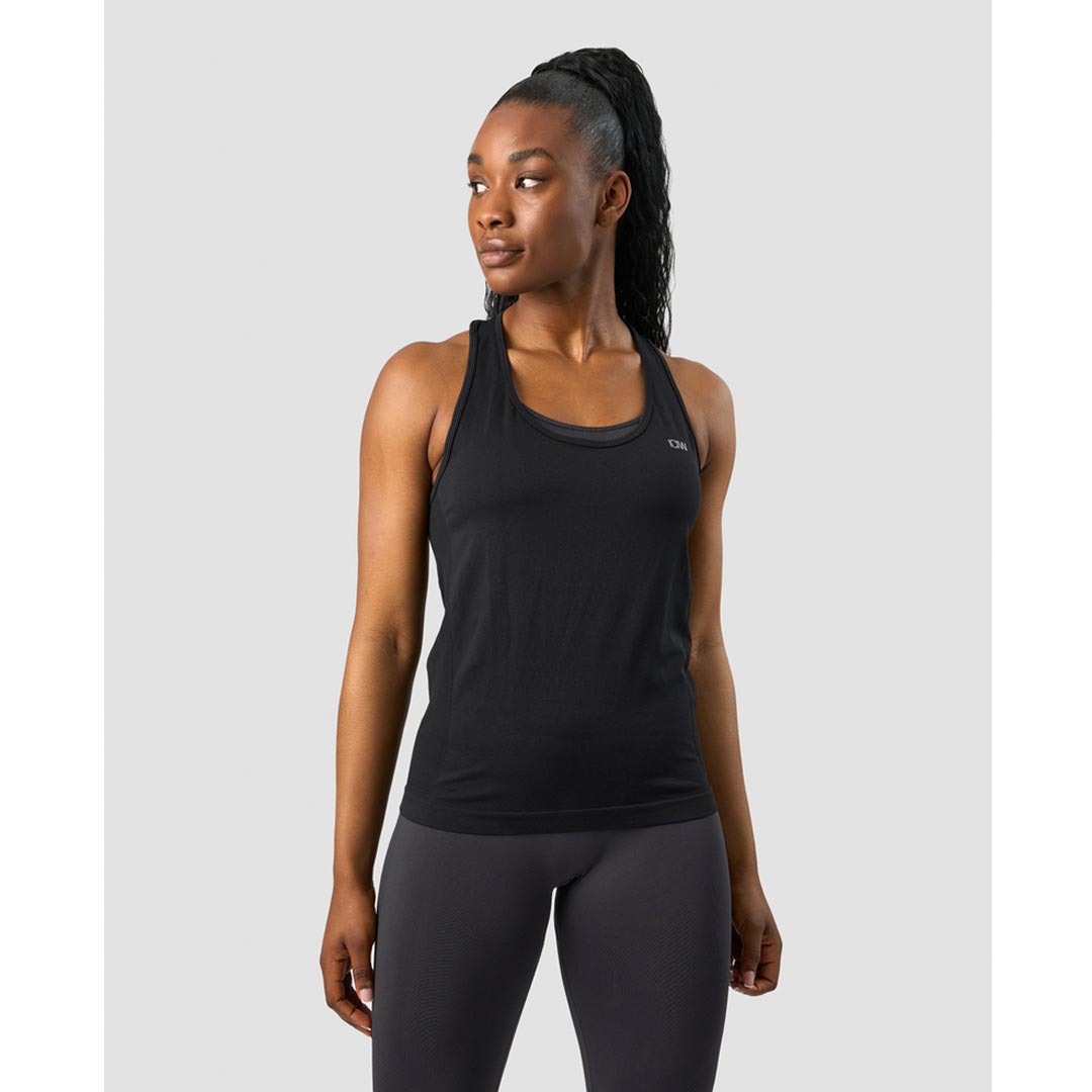 ICANIWILL Everyday Seamless Tank Top Black