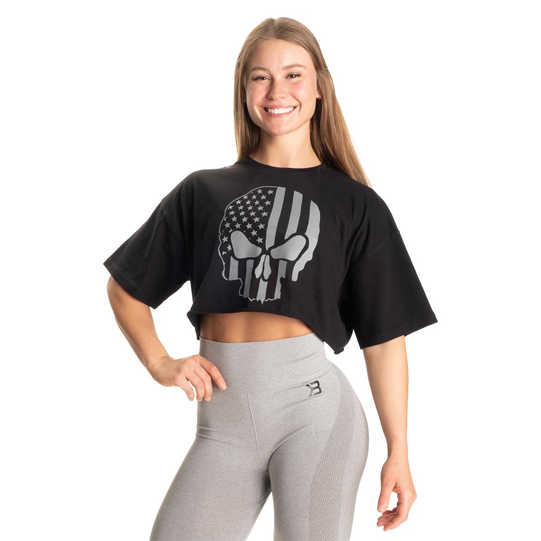 GASP Womens Relentless OS Tee Black