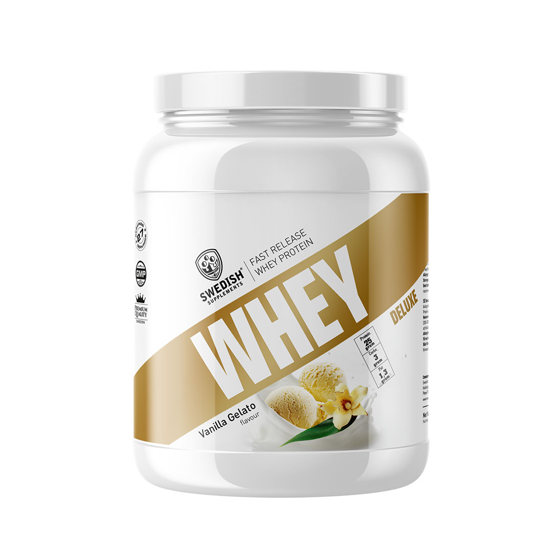 Swedish Supplements Whey Protein Deluxe 900 g Proteinpulver