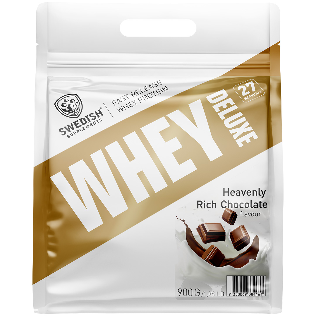 Swedish Supplements Whey Protein Deluxe 900 g Proteinpulver