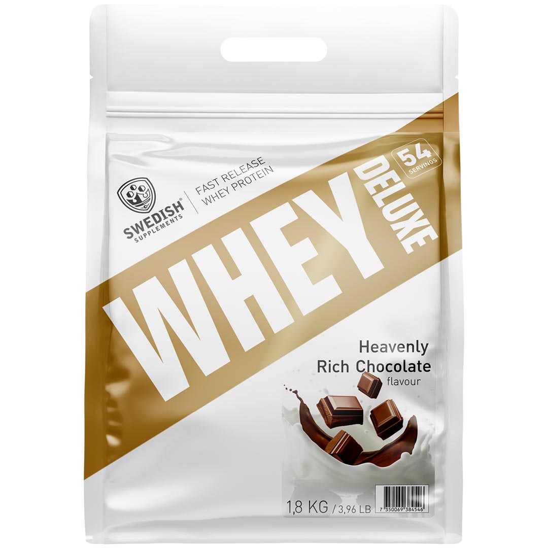 Swedish Supplements Whey Protein Deluxe 1.8 kg Vassleprotein