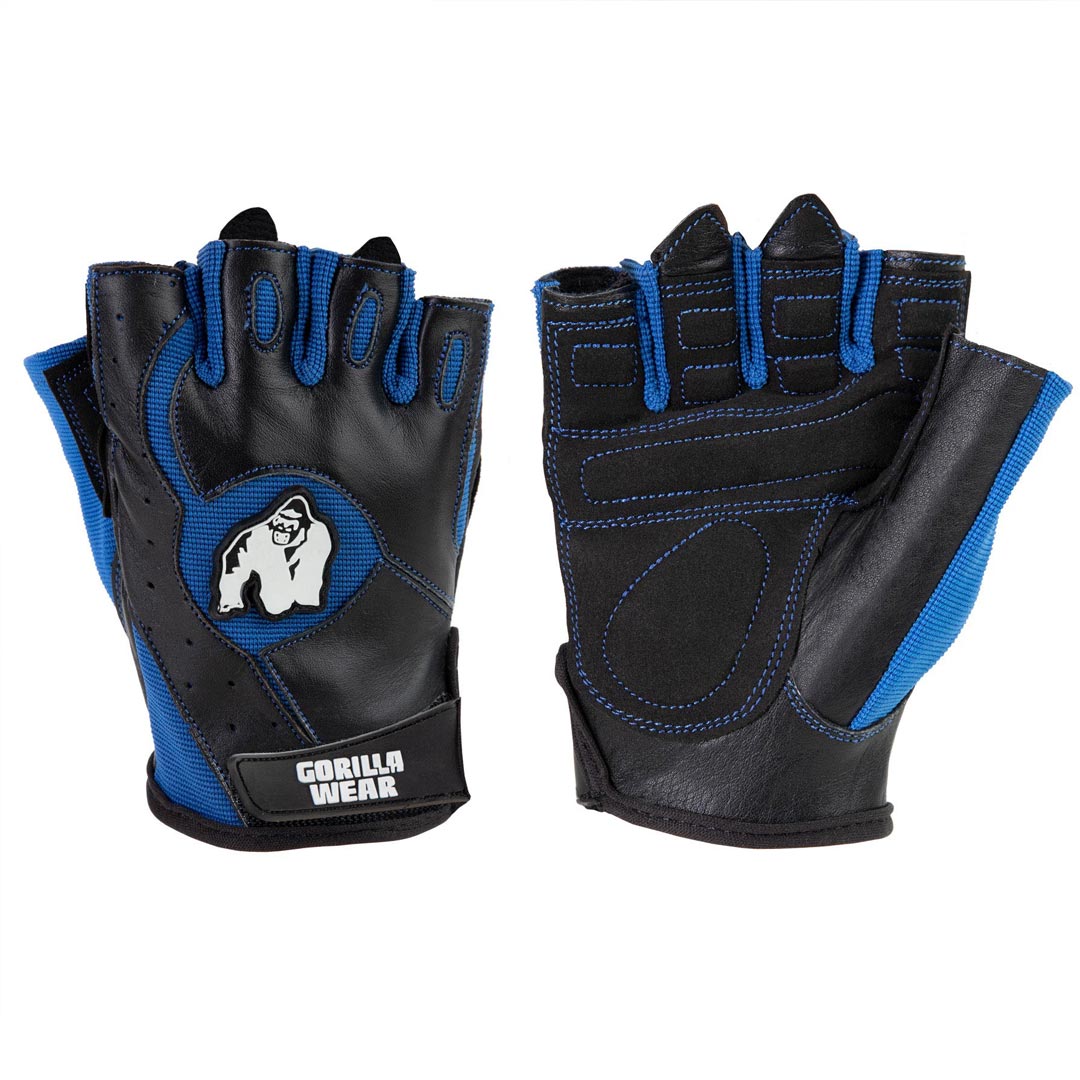 Gorilla Wear Mitchell Training Gloves Black/blue 2xl