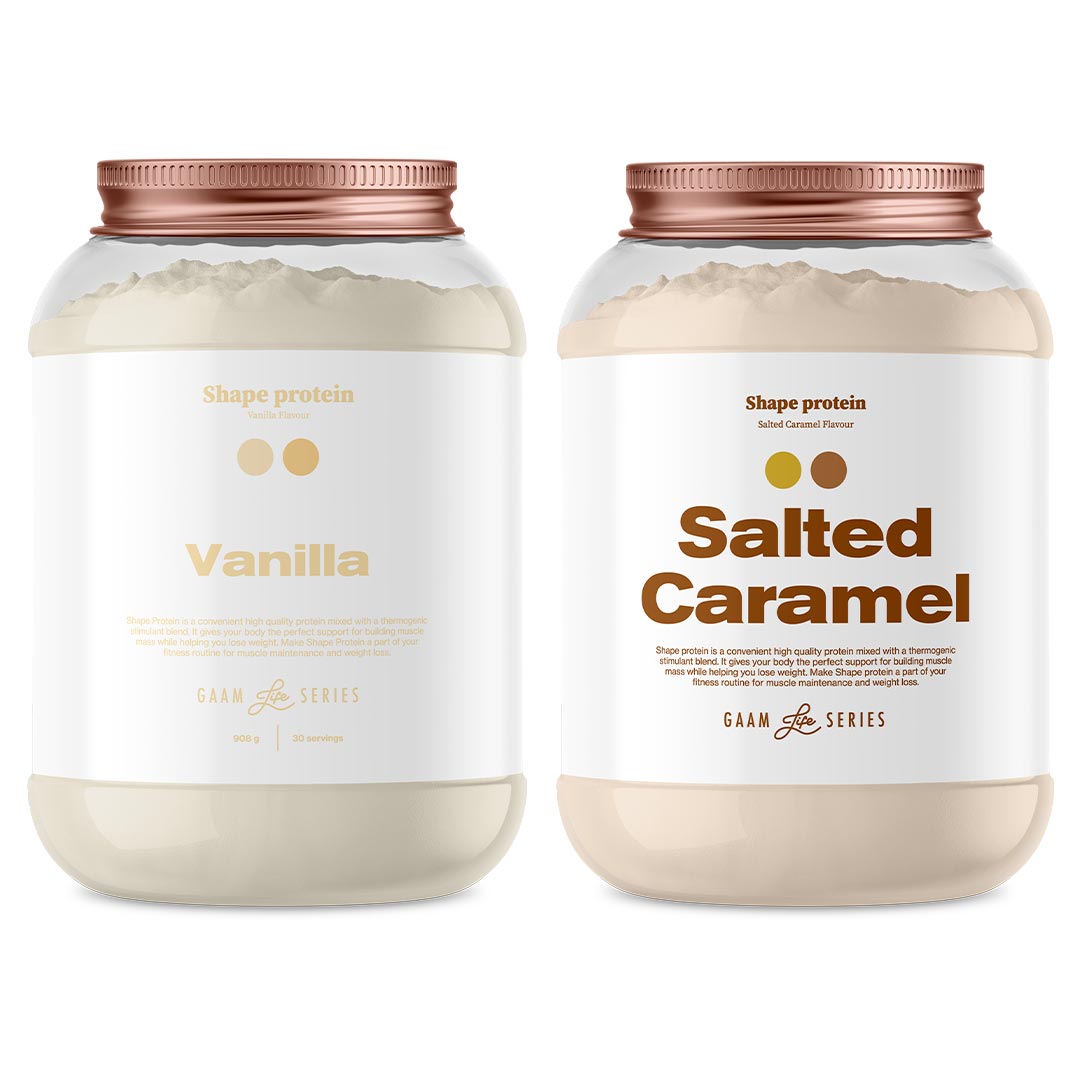 2 x GAAM Life Series Shape Protein 908 g