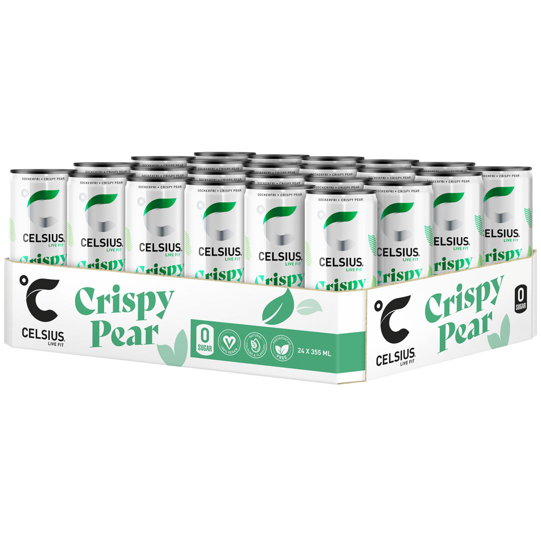 24 x Celsius 355 ml Crispy Pear
