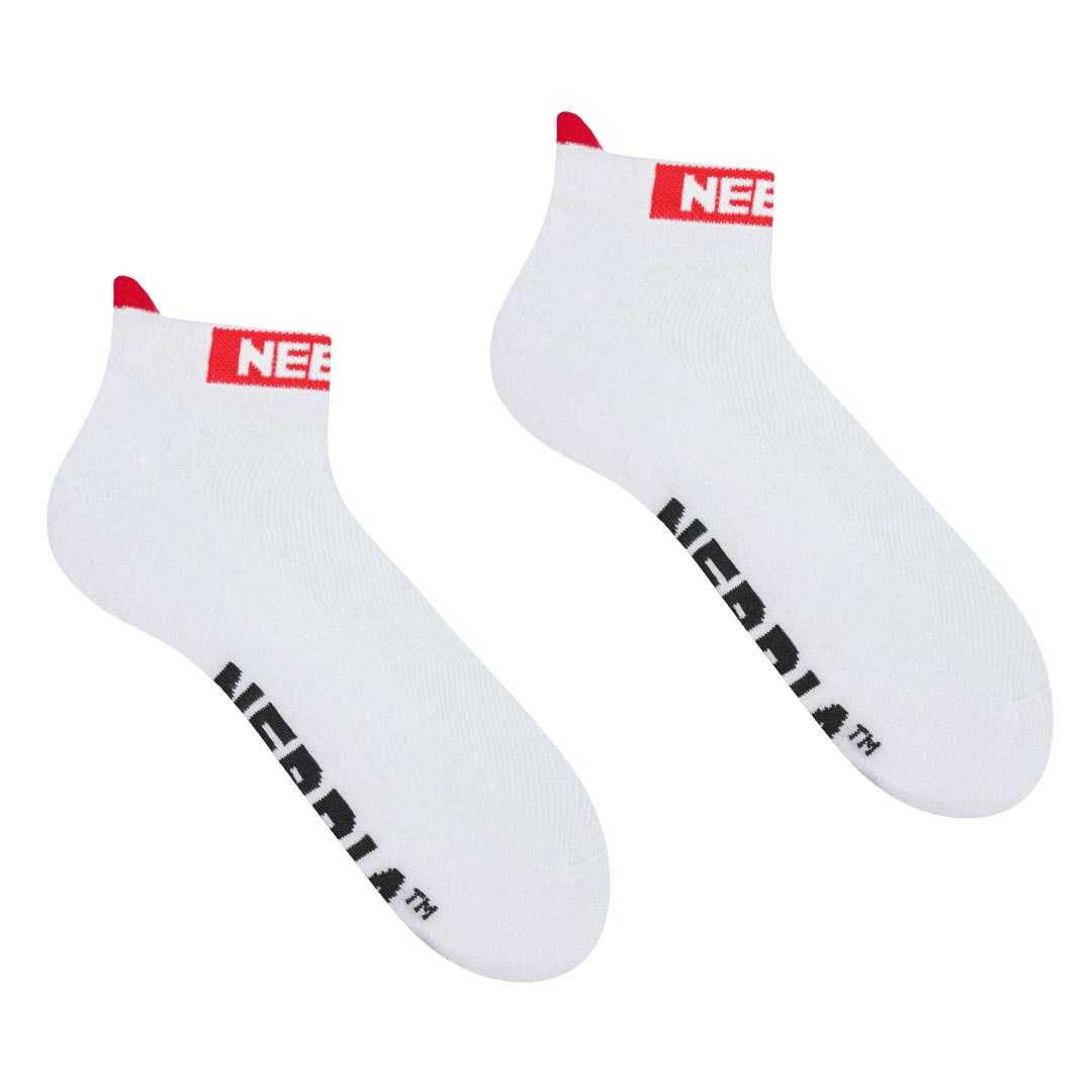 NEBBIA Ankle Socks White