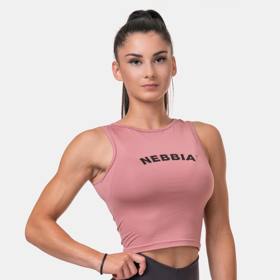 NEBBIA Fit & Sporty Tank Top Old Rose