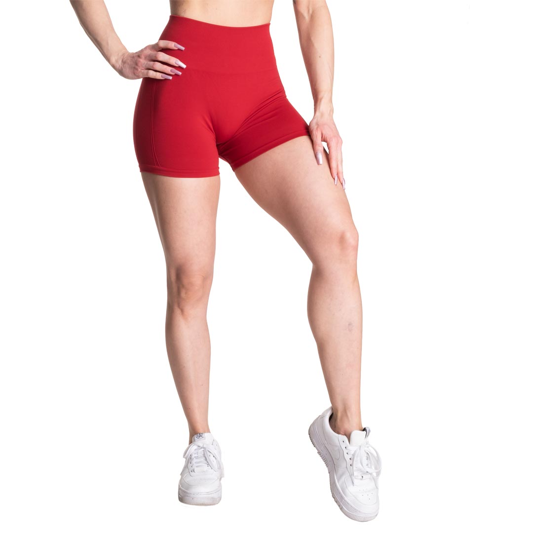Better Bodies Scrunch Shorts Chili Red